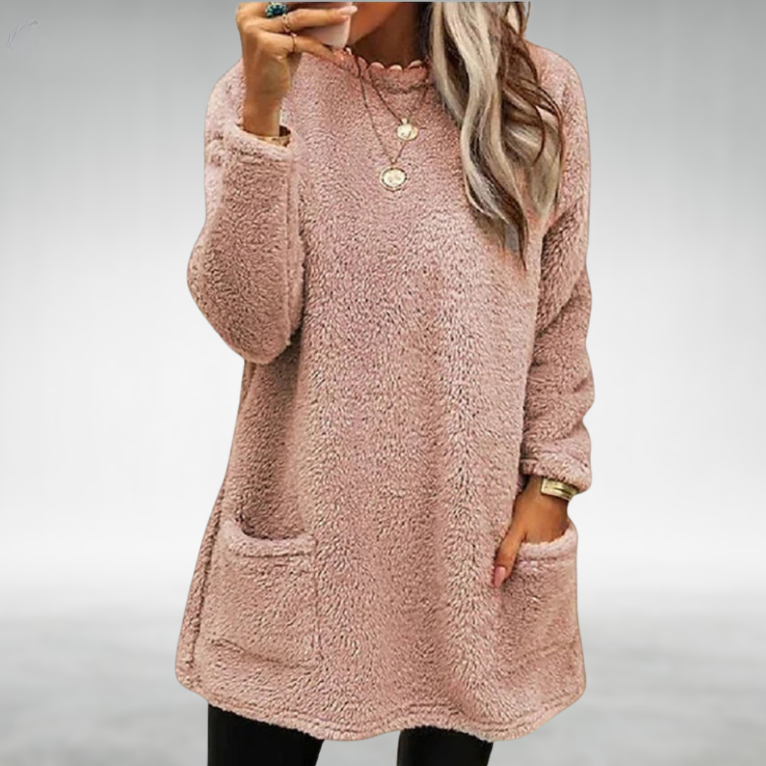 Amelia – Cozy Pullover for Effortless Elegance