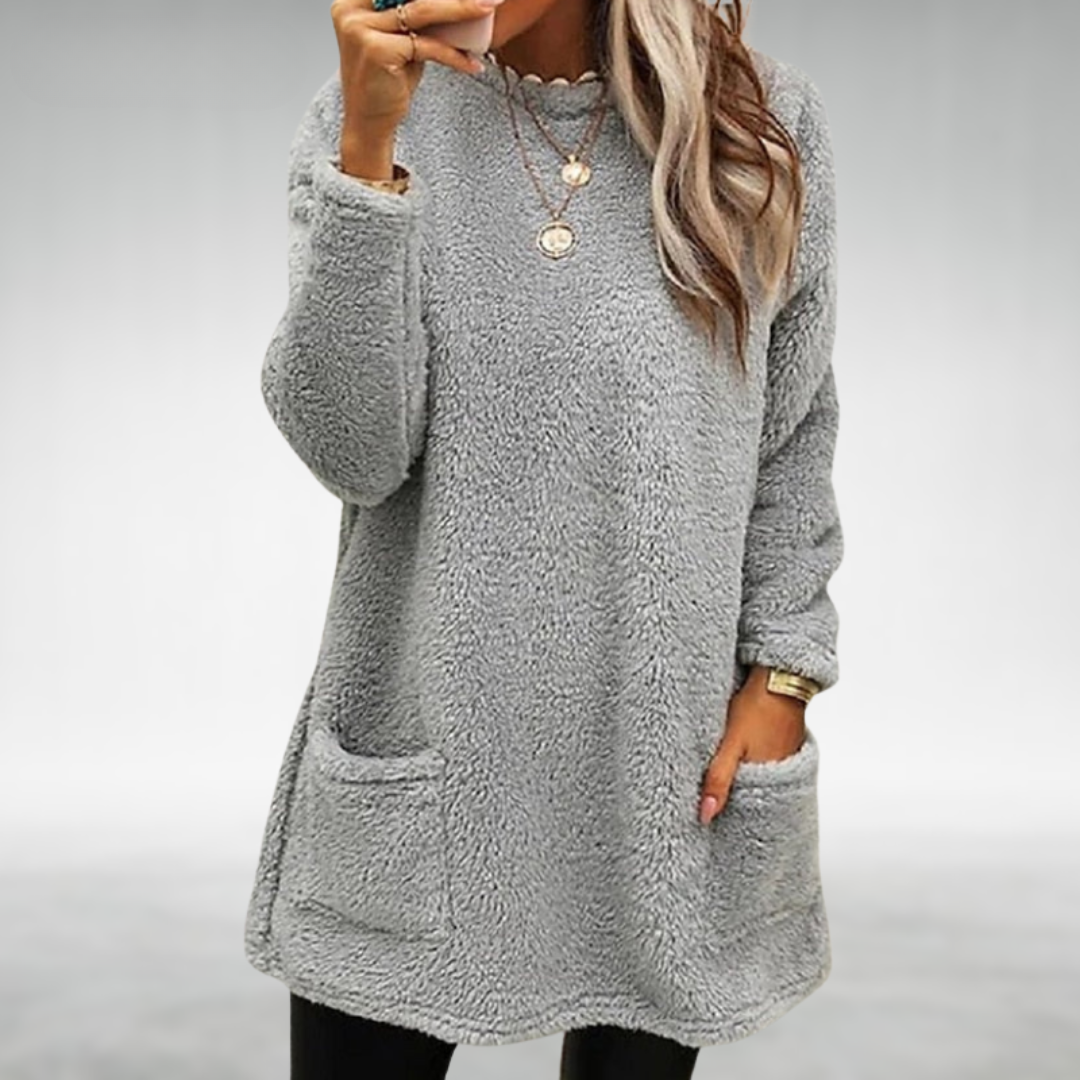 Amelia – Cozy Pullover for Effortless Elegance