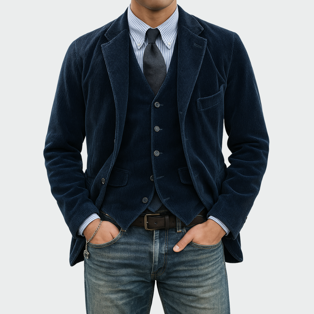 John - Elegant Blazer and Vest Set