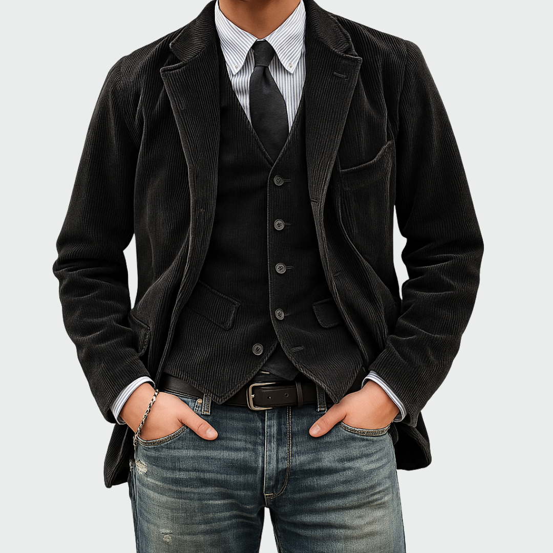 John - Elegant Blazer and Vest Set