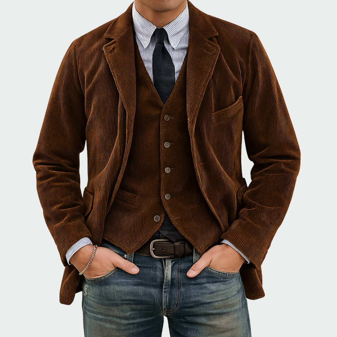 John - Elegant Blazer and Vest Set