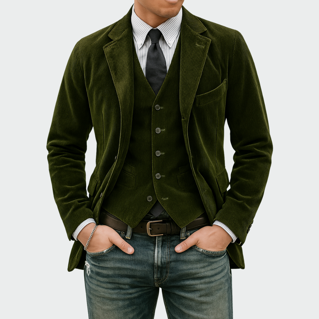 John - Elegant Blazer and Vest Set