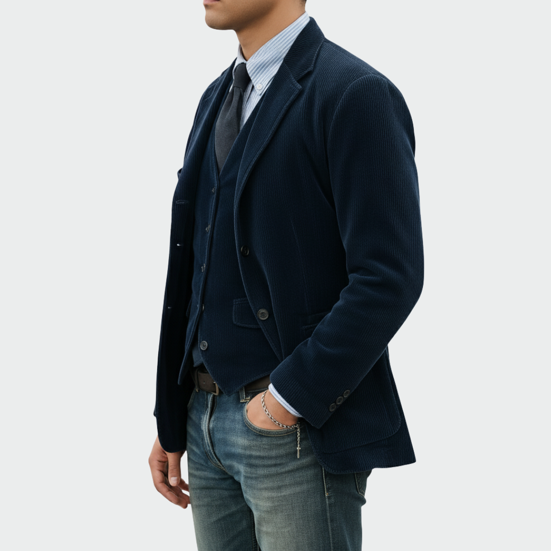 John - Elegant Blazer and Vest Set