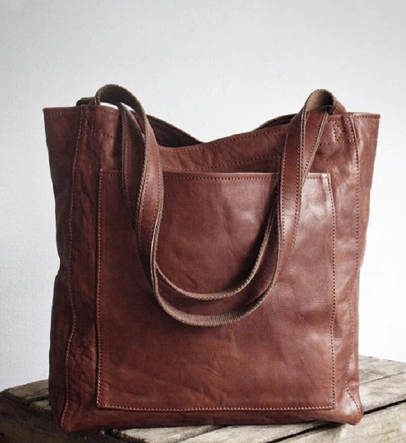 Venitia - Classic Leather Tote
