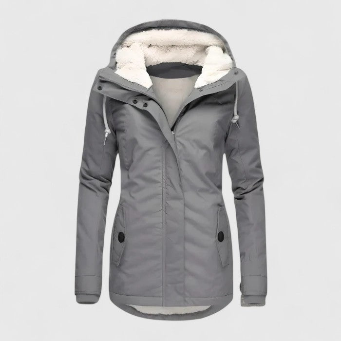 Alice - Waterproof and Windproof Jacket with Hood