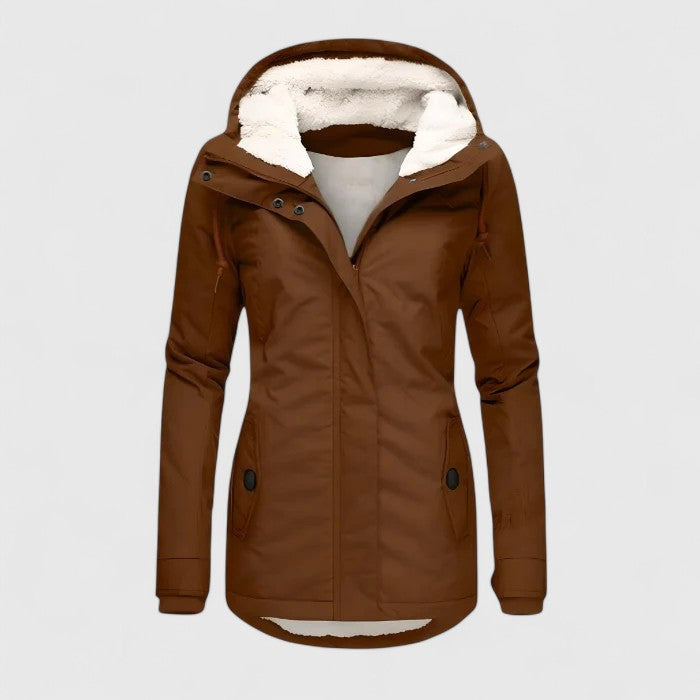 Alice - Waterproof and Windproof Jacket with Hood