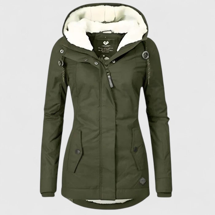 Alice - Waterproof and Windproof Jacket with Hood