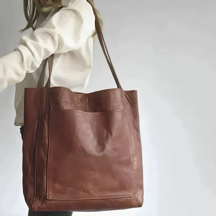 Venitia - Classic Leather Tote