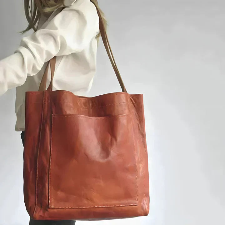 Venitia - Classic Leather Tote