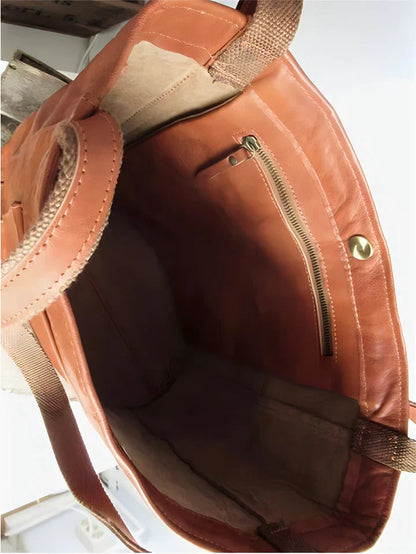 Venitia - Classic Leather Tote