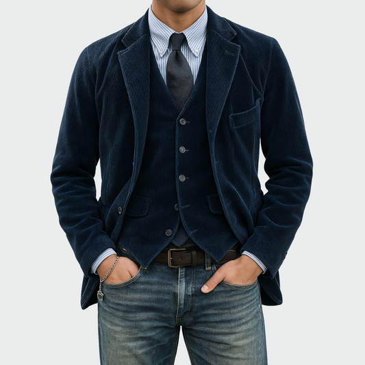 John - Elegant Blazer and Vest Set