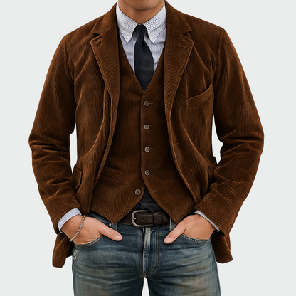 John - Elegant Blazer and Vest Set