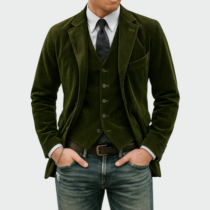 John - Elegant Blazer and Vest Set